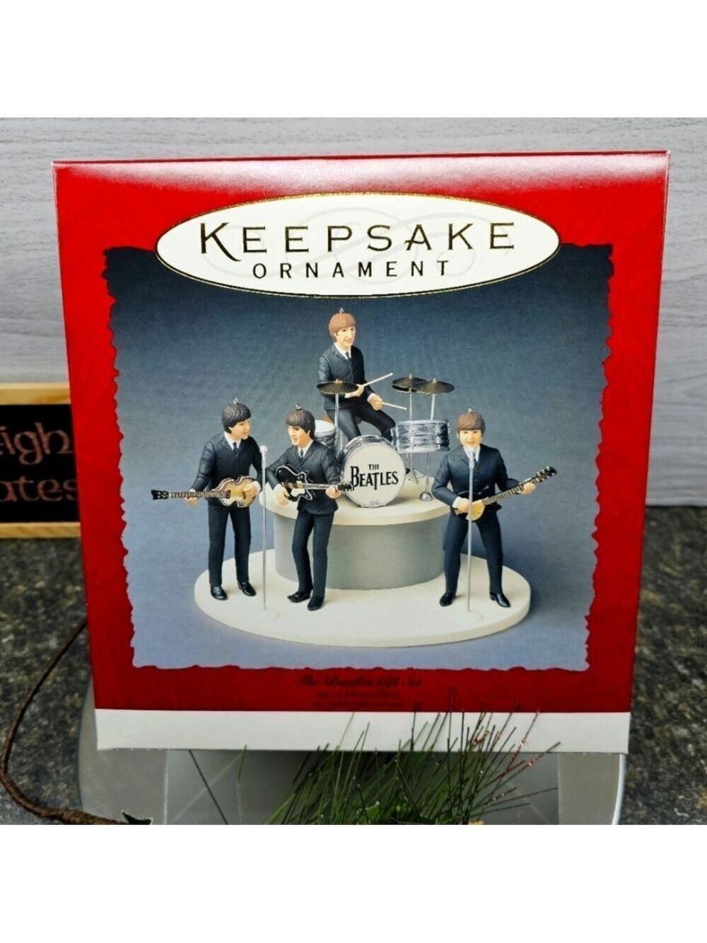 Hallmark Keepsake Ornament The Beatles Gift Set Vintage